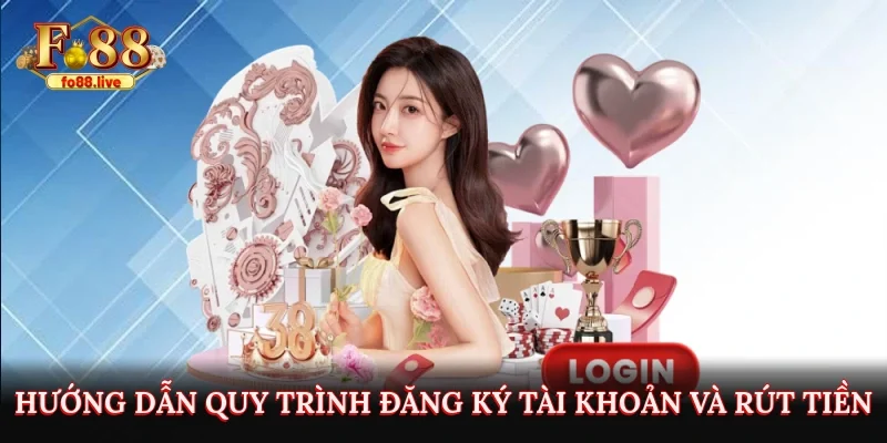 Hướng dẫn quy trình đăng ký tài khoản và rút tiền